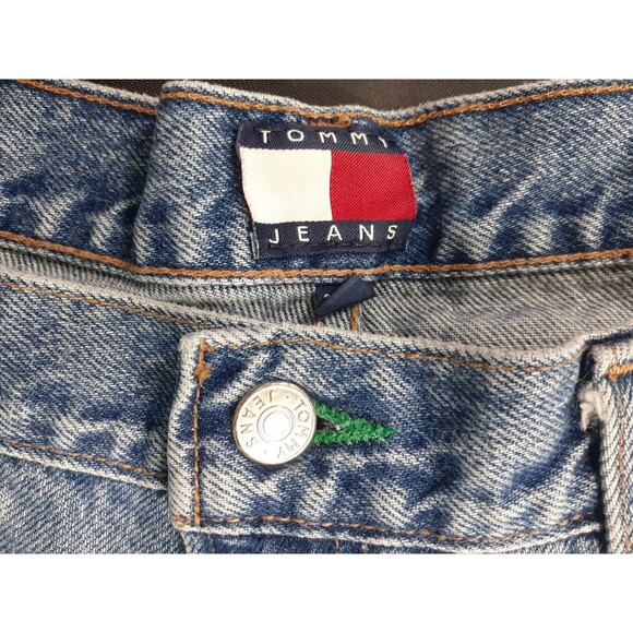 Tommy Hilfinger Men's 36x30 Jeans Straight Blue Denim Western Cowboy Light Wash - Picture 8 of 10